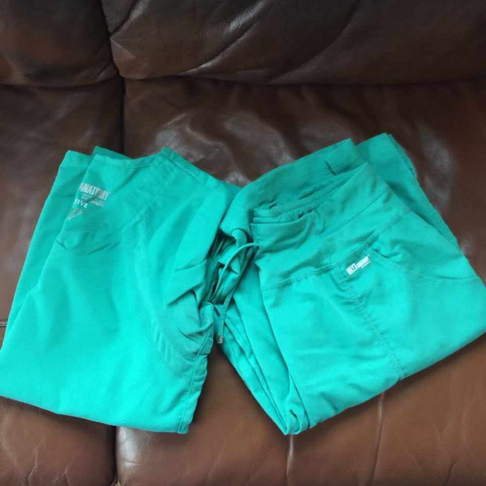 Teal Green Active Grey’s Anatomy Scrub Set, Sm